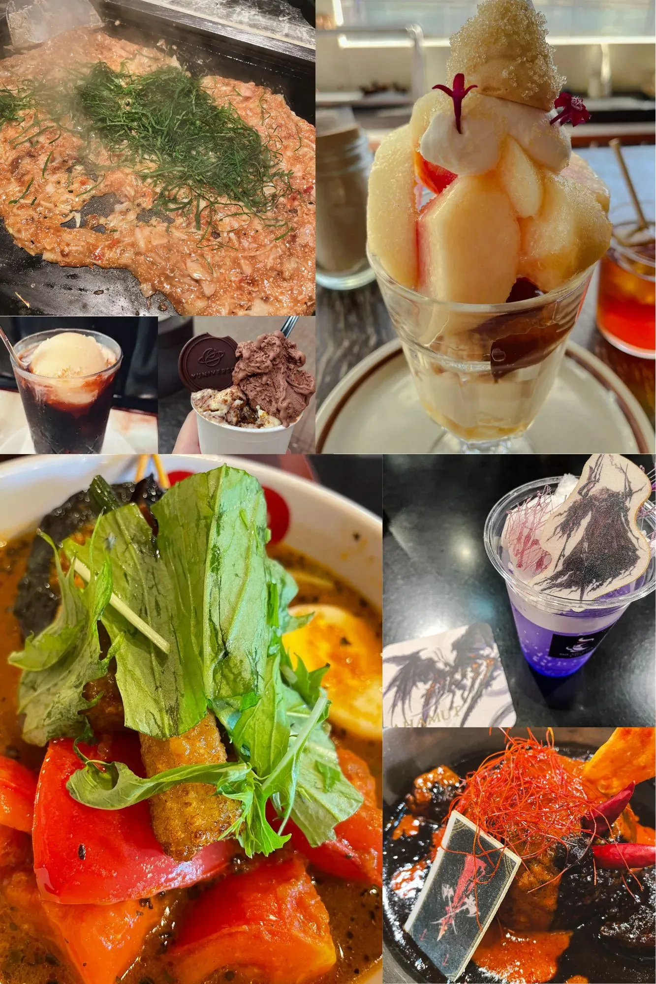 7月に食べたもののまとめ